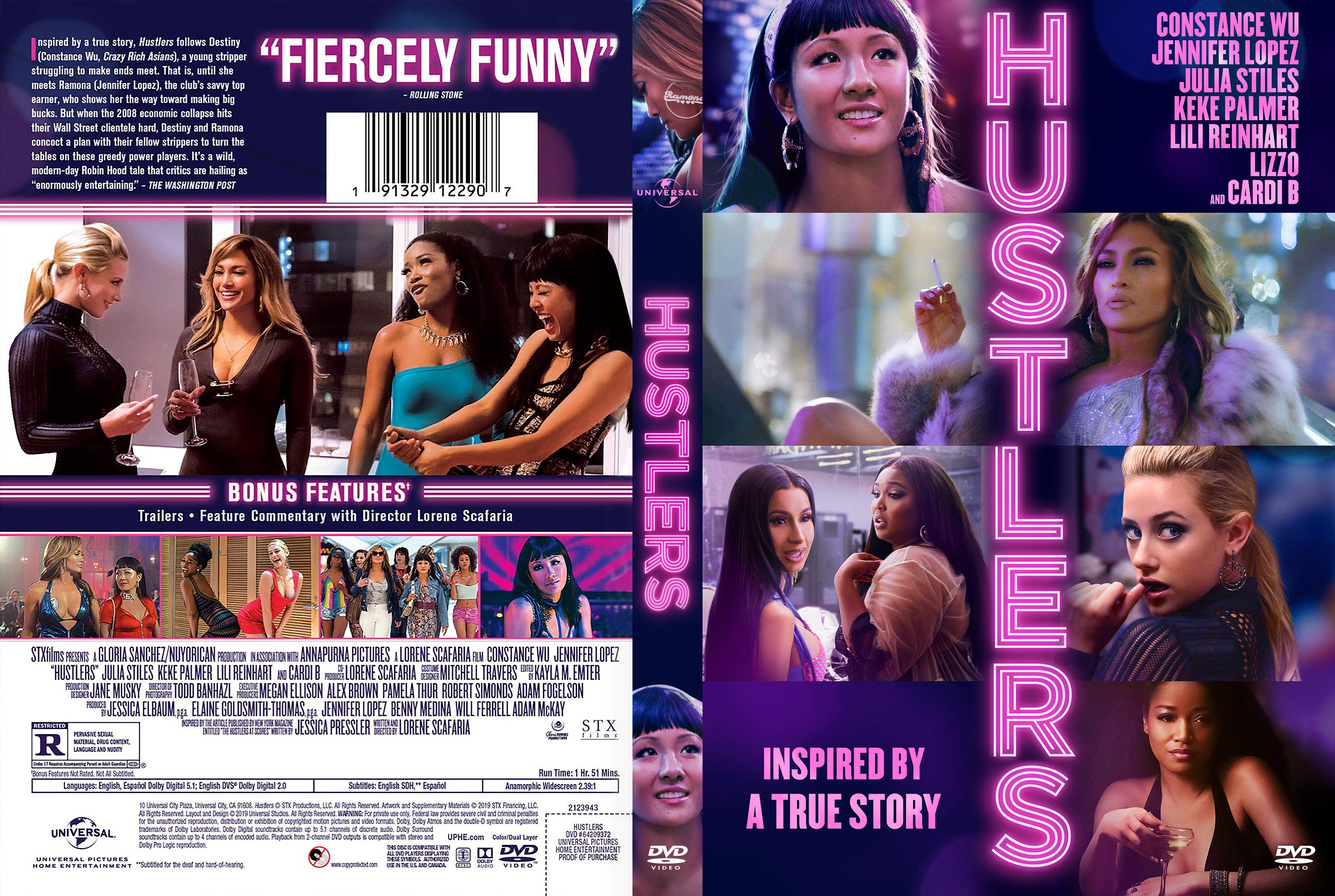 Hustlers 2019 Front DVD Covers Cover Century Over 1.000